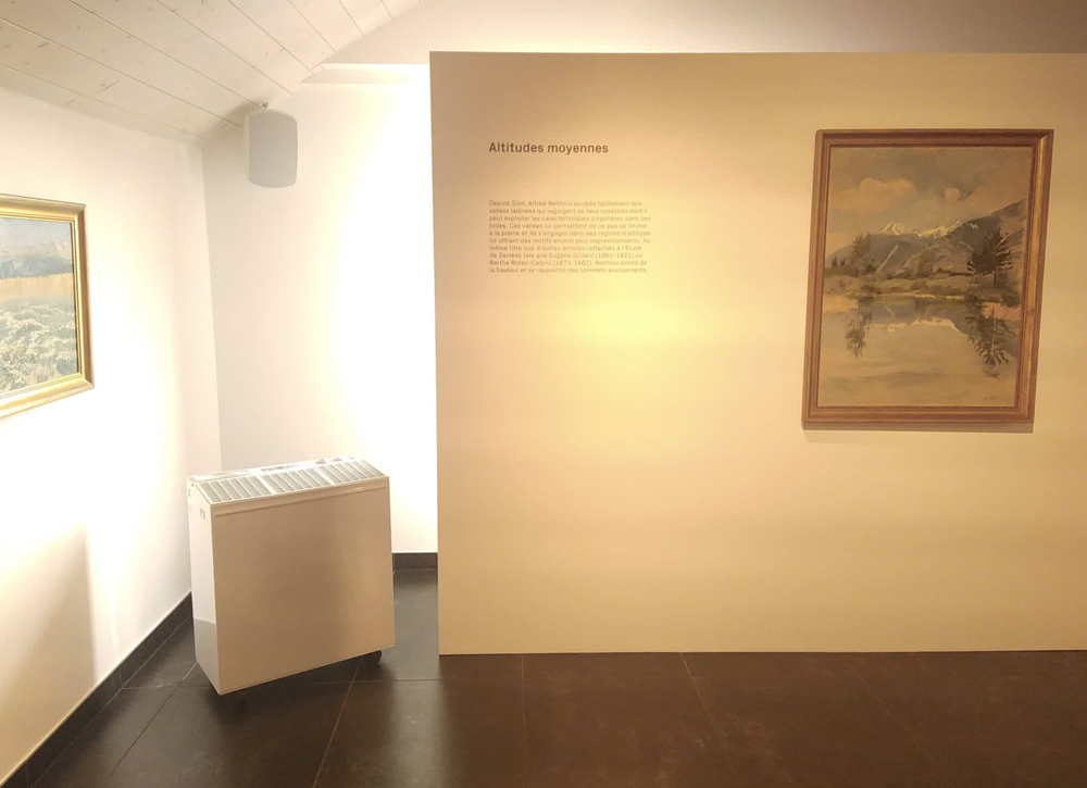 Verleih von Luftbefeuchter schützt die Ausstellung von historischen Dokumenten und Kunstwerken.