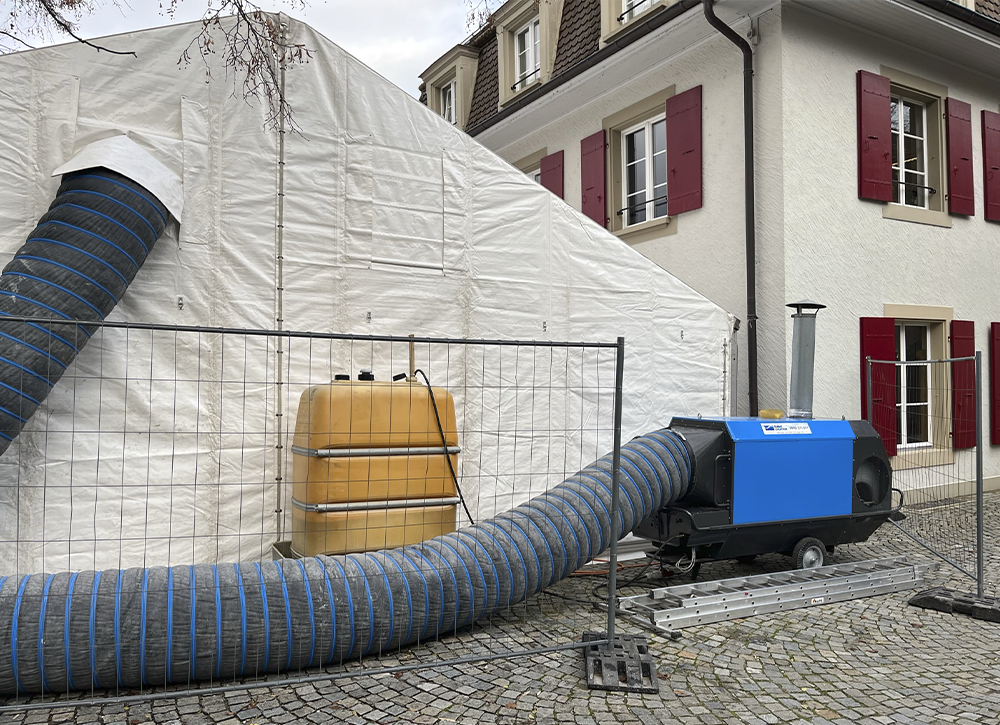 Veranstaltungen: Klima Mieten wärmt die Weihnachten ihrer Kunden auf.